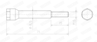 Bullone, Imp. gas scarico