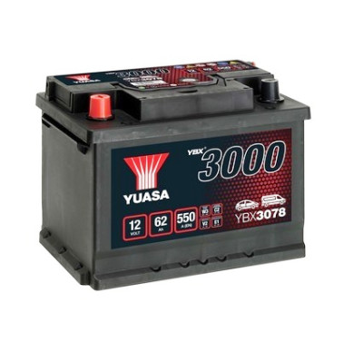 Batteria Yuasa - 12V - Ah 62 YBX3078