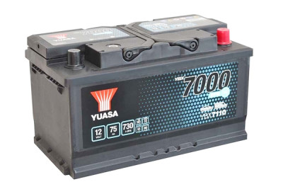 Batteria Yuasa - 12V - Ah 75 YBX7110