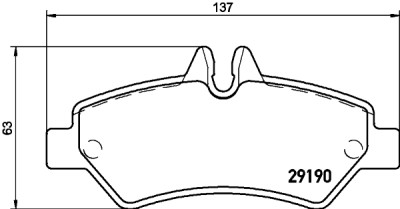 Kit pastiglie freno HELLA 8DB 355 005-351