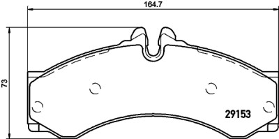 Kit pastiglie freno HELLA 8DB 355 005-391