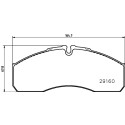 Kit pastiglie freno HELLA 8DB 355 005-401