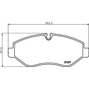 Kit pastiglie freno HELLA 8DB 355 005-511