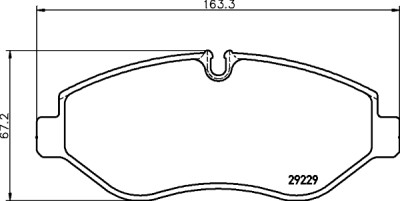 Kit pastiglie freno HELLA 8DB 355 005-511