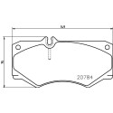 Kit pastiglie freno HELLA 8DB 355 006-061