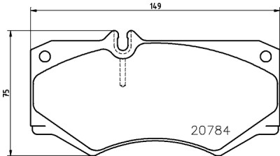 Kit pastiglie freno HELLA 8DB 355 006-061
