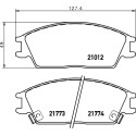 Kit pastiglie freno HELLA 8DB 355 006-271