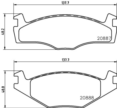 Kit pastiglie freno HELLA 8DB 355 006-381
