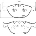 Kit pastiglie freno HELLA 8DB 355 006-551