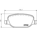 Kit pastiglie freno HELLA 8DB 355 006-741