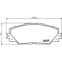 Kit pastiglie freno HELLA 8DB 355 006-871