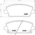 Kit pastiglie freno HELLA 8DB 355 006-911