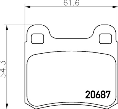 Kit pastiglie freno HELLA 8DB 355 007-321
