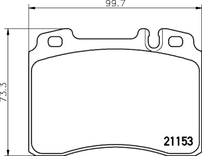 Kit pastiglie freno HELLA 8DB 355 007-471