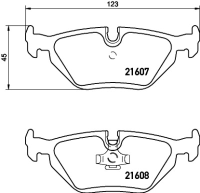 Kit pastiglie freno HELLA 8DB 355 007-511