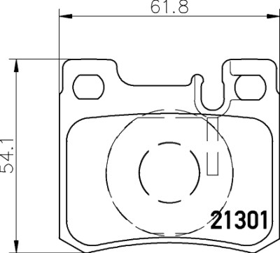 Kit pastiglie freno HELLA 8DB 355 007-671