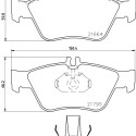Kit pastiglie freno HELLA 8DB 355 007-831