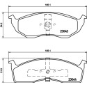 Kit pastiglie freno HELLA 8DB 355 007-941
