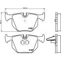 Kit pastiglie freno HELLA 8DB 355 008-091