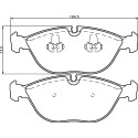 Kit pastiglie freno HELLA 8DB 355 008-261