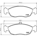 Kit pastiglie freno HELLA 8DB 355 008-291