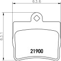 Kit pastiglie freno HELLA 8DB 355 008-311
