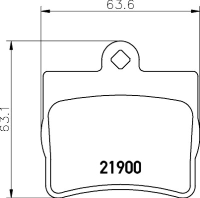 Kit pastiglie freno HELLA 8DB 355 008-311