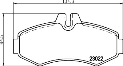 Kit pastiglie freno HELLA 8DB 355 008-631