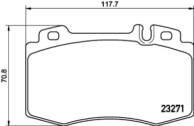 Kit pastiglie freno HELLA 8DB 355 008-691