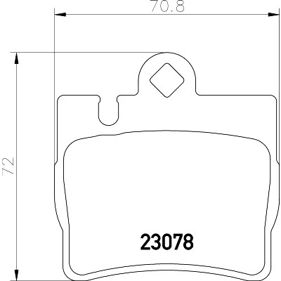Kit pastiglie freno HELLA 8DB 355 008-711