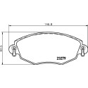 Kit pastiglie freno HELLA 8DB 355 009-071