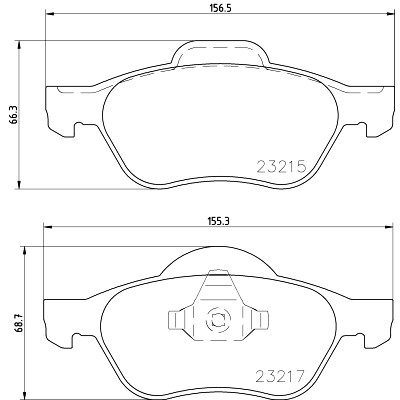 Kit pastiglie freno HELLA 8DB 355 009-091