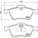 Kit pastiglie freno HELLA 8DB 355 009-171