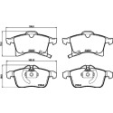 Kit pastiglie freno HELLA 8DB 355 009-221