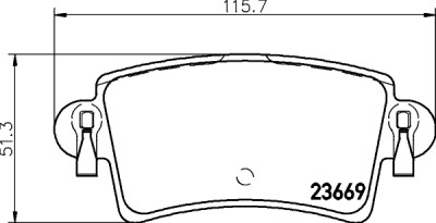 Kit pastiglie freno HELLA 8DB 355 009-421