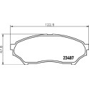 Kit pastiglie freno HELLA 8DB 355 009-521