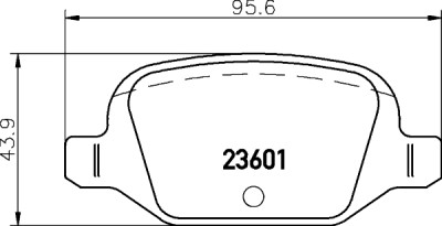 Kit pastiglie freno HELLA 8DB 355 009-551