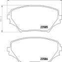 Kit pastiglie freno HELLA 8DB 355 009-741