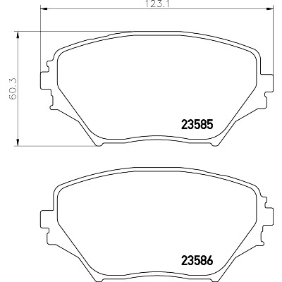 Kit pastiglie freno HELLA 8DB 355 009-741