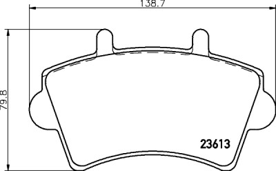 Kit pastiglie freno HELLA 8DB 355 010-021