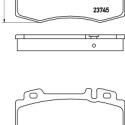 Kit pastiglie freno HELLA 8DB 355 010-101