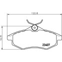 Kit pastiglie freno HELLA 8DB 355 010-161