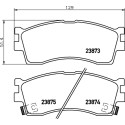 Kit pastiglie freno HELLA 8DB 355 010-251
