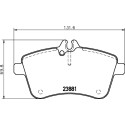 Kit pastiglie freno HELLA 8DB 355 010-331