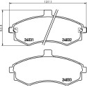 Kit pastiglie freno HELLA 8DB 355 010-481