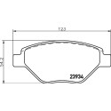 Kit pastiglie freno HELLA 8DB 355 010-551