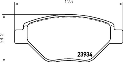 Kit pastiglie freno HELLA 8DB 355 010-551