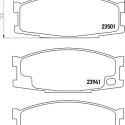 Kit pastiglie freno HELLA 8DB 355 010-561