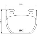 Kit pastiglie freno HELLA 8DB 355 010-921