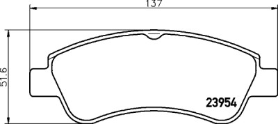 Kit pastiglie freno HELLA 8DB 355 011-071